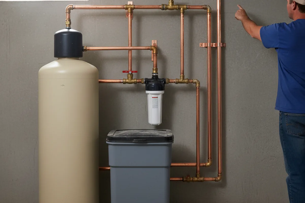 Whole-house water treatment system installed in Dumfries